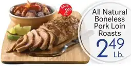 Riesbeck All Natural Boneless Pork Loin Roasts offer