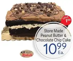 Riesbeck Store Made Peanut Butter & Chocolate Chip Cake offer