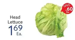 Riesbeck Head Lettuce offer