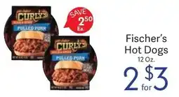 Riesbeck Fischer's Hot Dogs offer