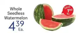 Riesbeck Whole Seedless Watermelon offer
