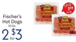 Riesbeck Fischer's Hot Dogs offer
