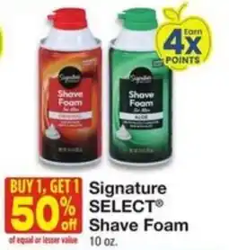 Amigos United Signature Select Shave Foam offer