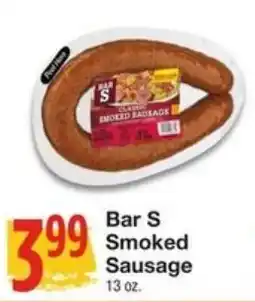 Amigos United Bar S Smoked Sausage offer