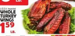 Bravo Supermarkets Whole Turkey wings offer