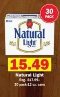 Schnucks Natural Light offer