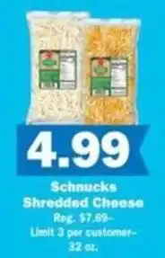 Schnucks Schnucks shredded cheese offer
