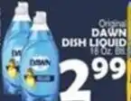 Bravo Supermarkets Original dawn dish liquid offer