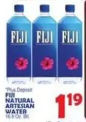 Bravo Supermarkets Fiji natural artesian water offer