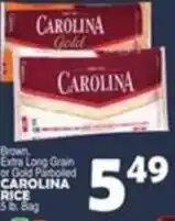Bravo Supermarkets Carolina rice offer
