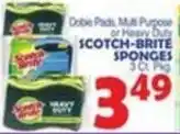Bravo Supermarkets Scotch-Brite Sponges offer