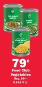 Schnucks Food Club Vegetables offer