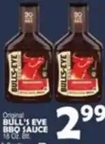 Bravo Supermarkets Bulls-Eye Barbecue Sauce offer