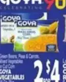 Bravo Supermarkets Goya vegetables offer