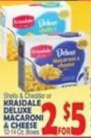Bravo Supermarkets Krasdale deluxe macaroni & cheese offer