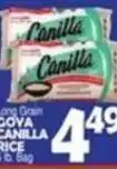 Bravo Supermarkets Goya canilla rice offer
