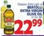 Bravo Supermarkets Bertolli extra virgin olive oil offer