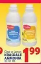 Bravo Supermarkets Krasdale ammonia offer
