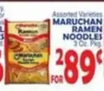 Bravo Supermarkets Maruchan ramen noodles offer