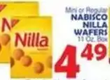 Bravo Supermarkets Nabisco nilla wafers offer