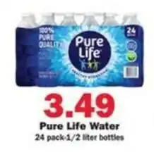 Schnucks Pure Life Water offer