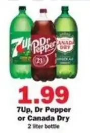 Schnucks 7up, Dr Pepper or Canada Dry offer