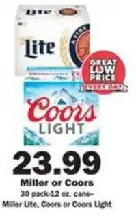 Schnucks Miller or Coors offer