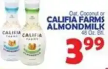 Bravo Supermarkets Califia Farms Almondmilk offer