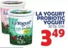 Bravo Supermarkets La Yogurt Probiotic Yogurt offer