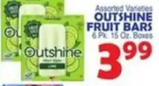 Bravo Supermarkets Outshine fruit bars offer