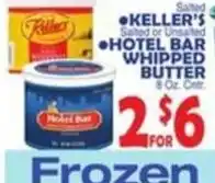 Bravo Supermarkets Keller's Hotel Bar Whipped Butter offer