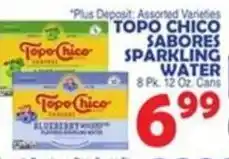 Bravo Supermarkets Topo Chico Sabor Sparkling Water offer