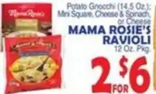 Bravo Supermarkets Mama Rosie's Ravioli offer
