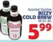 Bravo Supermarkets Bizzy cold brew offer