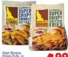 Bravo Supermarkets Idaho super crispy crinkle cut fries offer