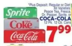 Bravo Supermarkets Sprite, Coke, or Coca-Cola offer