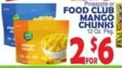 Bravo Supermarkets Food Club Mango Chunks offer
