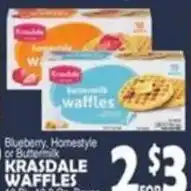 Bravo Supermarkets Krasdale waffles offer