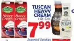 Bravo Supermarkets Tuscan heavy cream offer