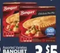Bravo Supermarkets Banquet chicken pie pie offer