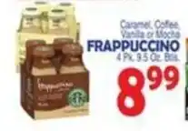Bravo Supermarkets Starbucks frappuccino offer