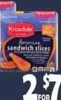 Bravo Supermarkets Krasdale american sandwich slices offer