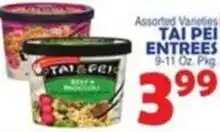 Bravo Supermarkets Tai Pei Entrees offer