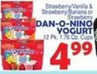 Bravo Supermarkets Dan-o-nino yogurt offer