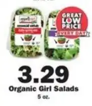 Schnucks Organic Girl Salads offer