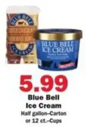 Schnucks Blue Bell Ice Cream offer