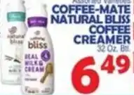 Bravo Supermarkets Coffee-mate natural bliss coffee creamer offer