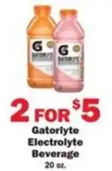Schnucks Gatorlyte Electrolyte Beverage offer