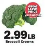 Schnucks Broccoli Crowns offer