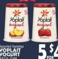 Bravo Supermarkets Yoplait yogurt offer
